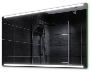 Lustro Podświetlane 150x50cm Hobart Prostokątne