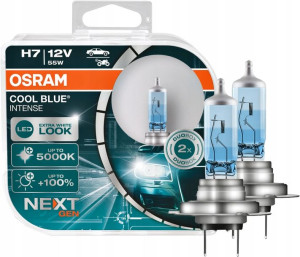Osram Cool Blue Intense Next Gen 5000k H7 Kpl