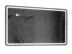 Lustro Podświetlane 100x60cm Madrit Prostokątne