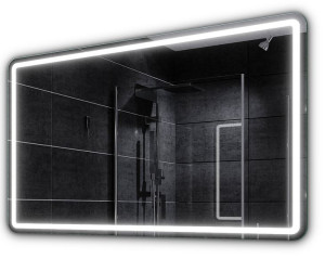 Lustro Podświetlane 130x80cm Madrit Prostokątne