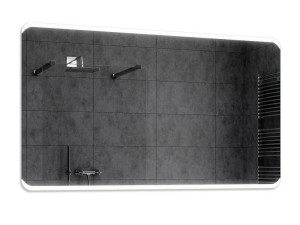 Lustro Podświetlane 150x50cm Modena Prostokątne