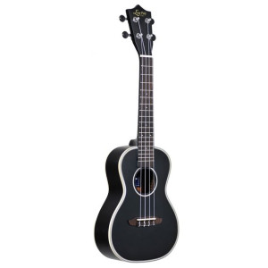 Ever Play Uku-701c Bk Ukulele Koncertowe Mat Czarne