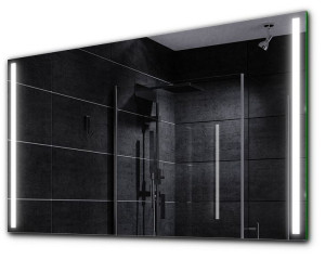 Lustro Podświetlane Led na ścianę 130x60cm Paris