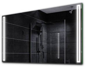 Lustro Podświetlane Led na ścianę 50x80cm Roma