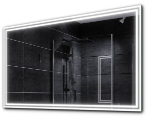Lustro Podświetlane Led 140x90cm Wieden Łazienkowe