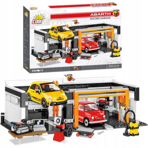 Klocki Cobi Warsztat Abarth Racing Garage 590 El.