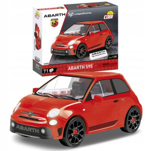 Klocki Cobi Samochód Fiat Abarth 595 Competizione