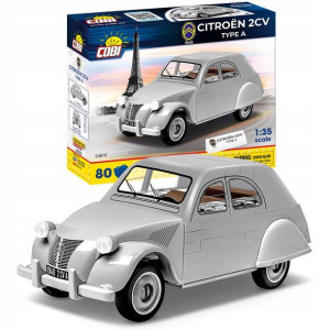 Klocki Cobi Samochód Citroen 2cv Type A 1949