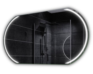 Lustro Podświetlane Led 130x90cm Kair do Pokoju