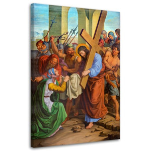 OBRAZ REPRODUKCJA Jezus Droga Krzyżowa 40x60