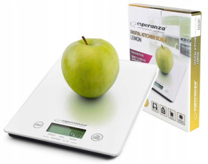 Waga kuchenna ESPERANZA Lemon EKS002W Biała