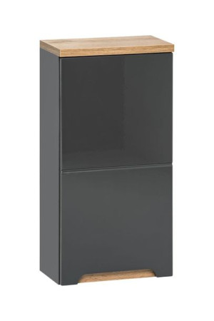 Szafka wisząca Bali dąb / szara szerokość 35 cm