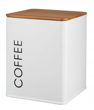 Metalowy Pojemnik Spożywczy Puszka Coffee Alcano