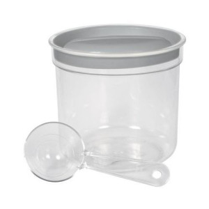 PLASTIKOWY POJEMNIK z łyżeczką 1 L sypkie CURVER