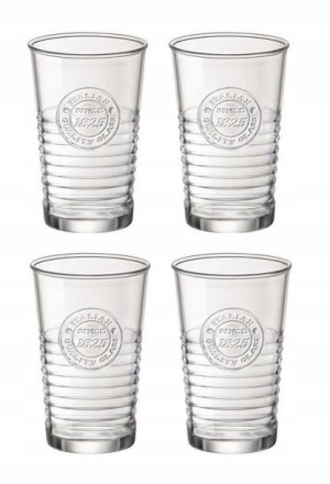 Szklanki Na Napoje Wodę Zestaw 4 X 295 Ml Bormioli