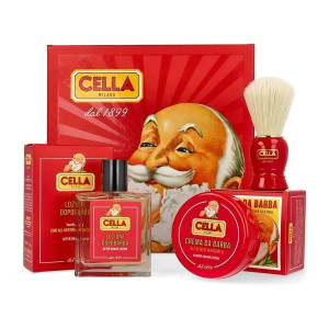 CELLA Zestaw męskich kosmetyków do golenia 3w1 Nowy Cella Milano 0.7