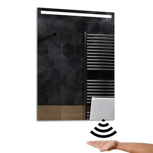 ŁAZIENKOWE LUSTRO LED z Wł Czujnik Ruchu 60x90