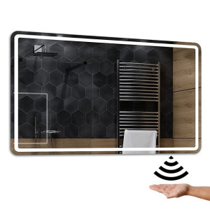 LUSTRO ŁAZIENKOWE LED z Włącznikiem Sensor 90x50