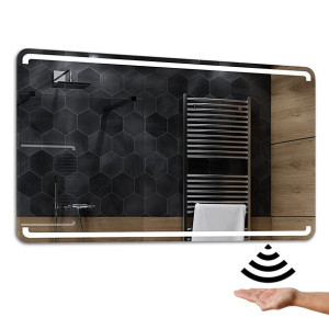 LUSTRO ŁAZIENKOWE LED z Włącznikiem Sensor 90x50