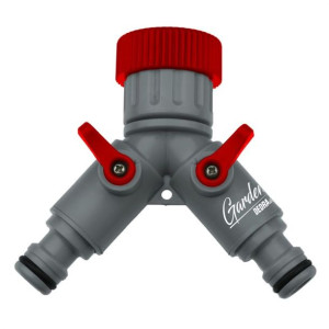 Dedra Przyłącze Kranowe Podwójne 1/2"-3/4" 80n002k