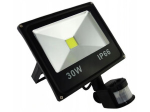 Halogen Lampa Naświetlacz Led 30w Z Czujnikiem