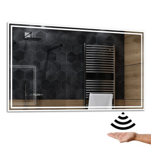 ŁAZIENKOWE LUSTRO LED na Światło na Ruch 160x60