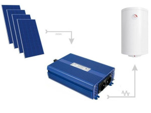 Zestaw do grzania wody w bojlerach ECO Solar Boost 1650W MPPT 4xPV Mono