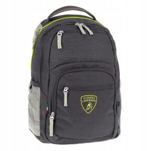 Lamborghini mega plecak szkolny wielokomorowy 0260