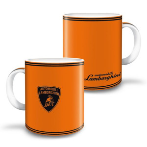 Lamborghini oryginalny kubek włoskiej marki Orange