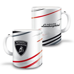 Lamborghini oryginalny kubek włoskiej marki White