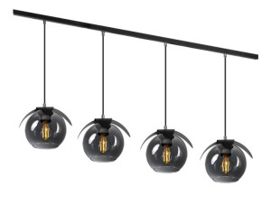 Lampa Wisząca Orchidea 4L Salon Jadalnia Listwa Loft