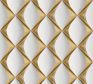 Tapeta Wzór Geometryczny 3d Winylowa Na Flizelinie