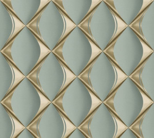 Tapeta Wzór Geometryczny 3d Winylowa Na Flizelinie