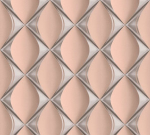 Tapeta Wzór Geometryczny 3d Winylowa Na Flizelinie