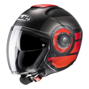 Kask HJC I40 SPINA BLACK/RED czerwony GRATISY