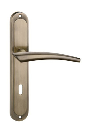 Klamka Drzwiowa Idea 72mm Klucz Kolor Patyna
