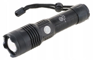 LATARKA XHP99 LED Taktyczna mocna DIODA ZOOM SOS