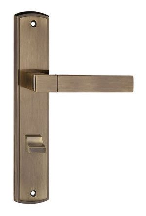 Klamka Drzwiowa Beta 72mm Wc Kolor Patyna