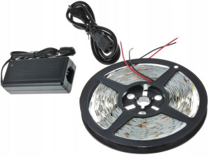 Zestaw 300 Led 5m 60/m Taśma Smd2835 Biały Ciepły