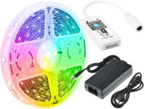 ZESTAW RGBW 5M Smart WiFi Taśma LED Biała Ciepła