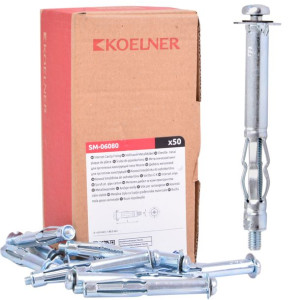 Koelner Łącznik Do Płyt G-k 6x80mm Interset Sm-06080 50szt/opak