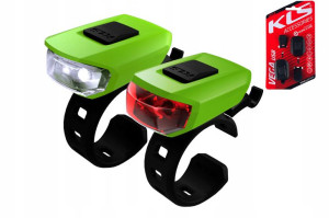 Zestaw Oświetlenia Na Rower Kellys Kls Vega Green