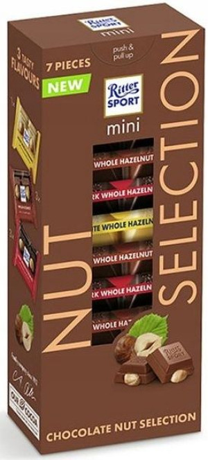 Ritter Sport Mini Czekoladki Nuss Mix 7 szt