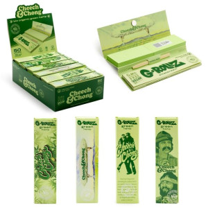 Bletki konopne G-Rollz Bio Organic King Size Slim z filterkami