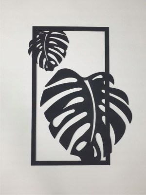 panel dekoracja 3d na ścianę liść monstera 50x35 C