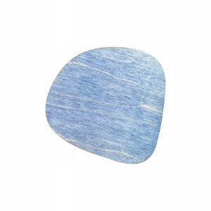 Podkładki pod kubek decoupage niebieska 11 cm różne kolory