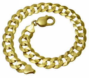Bransoletka złota Pancerka pr 585 14 KARAT