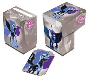 Pudełko na karty talię MtG Pokemon Magic Deck Box Nightmare Moon My Little