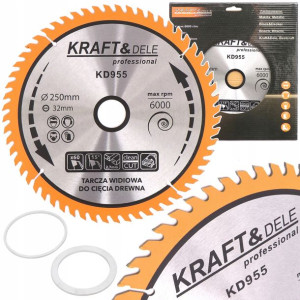 Tarcza Widiowa Do Drewna Widia 250 Mm X 32 Mm 60t
