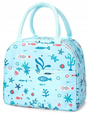 Torba Termiczna Lunch Box Śniadanie Na Obiad Owoce